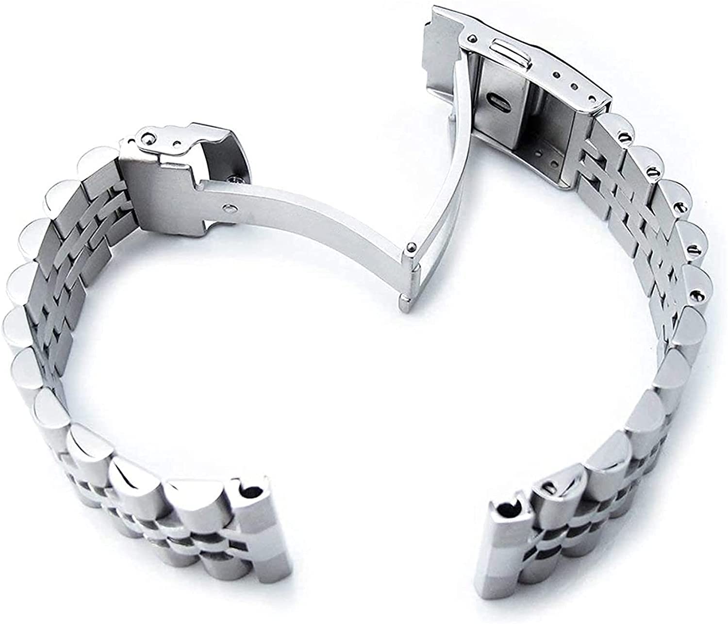 Sgancio rapido per rimuovere la vite della catena, cinturino in acciaio inossidabile in metallo, cinturino di ricambio solido 20mm 22mm 24mm Bracciale