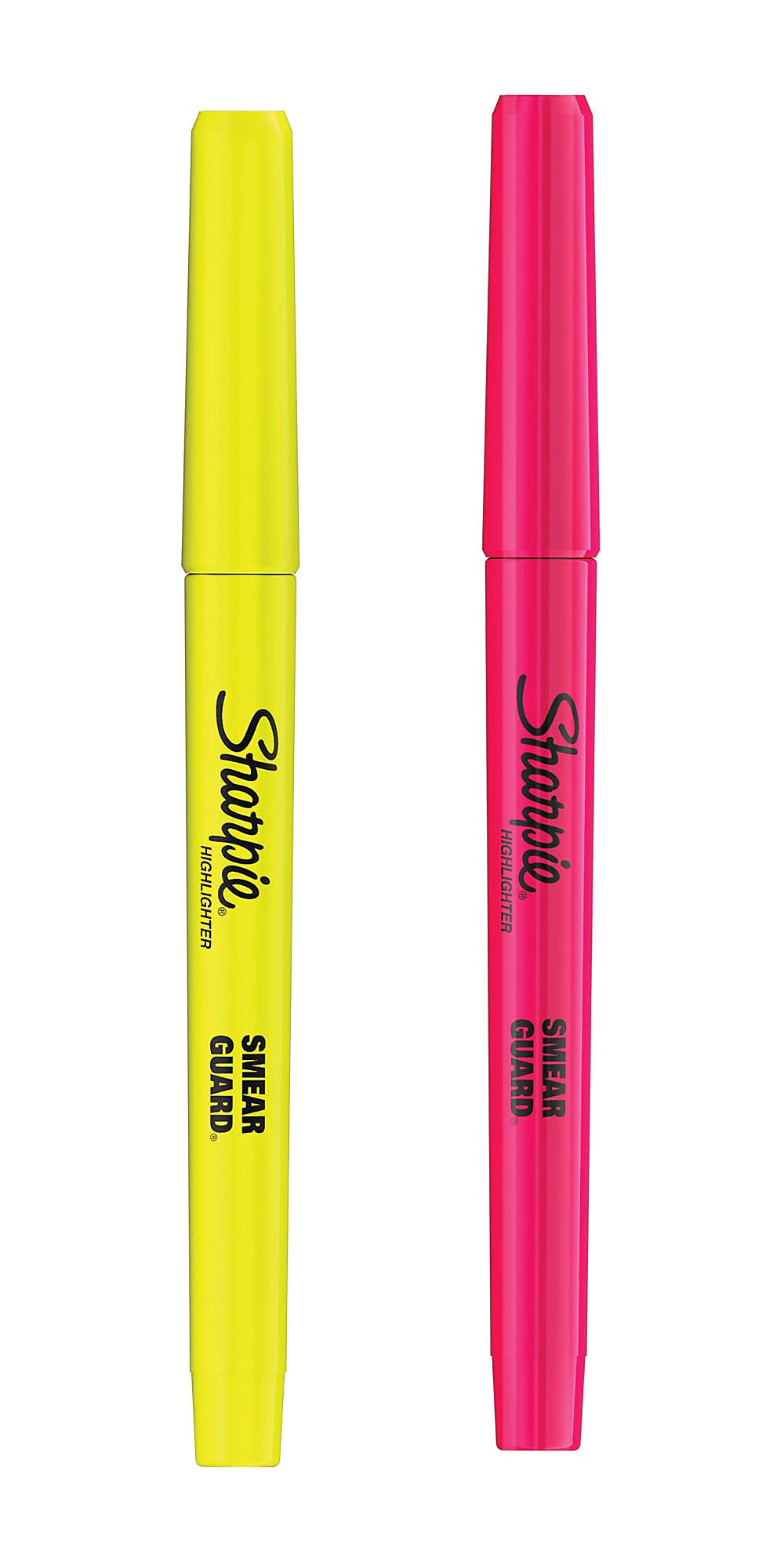 Sharpie Accent Marker Gelb – 5 Stück, Einziehbar, Für Texte & Hervorhebungen