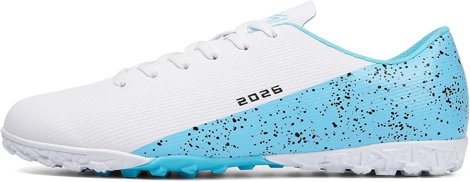 Mens Soccer Cleats Womens Indoor Soccer Shoes Wide Baseball Turf Shoes Adult Youth Rugby Shoes Big Boys Small Spikes AG TF Football Boots