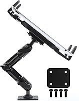 Tackform Enduro Series Industrial Metal Drill Base Tablet Mount - Heavy-Duty iPad Pro, Galaxy Tab, Surface Pro Holder for Trucks, Walls & ELD Compliance