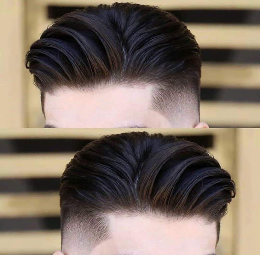 NLW Protesis Capilar Hombre Sistema de reemplazo capilar 100% natural de cabello humano, densidad media, postizo de encaje francés transpirable #1B Negro natural