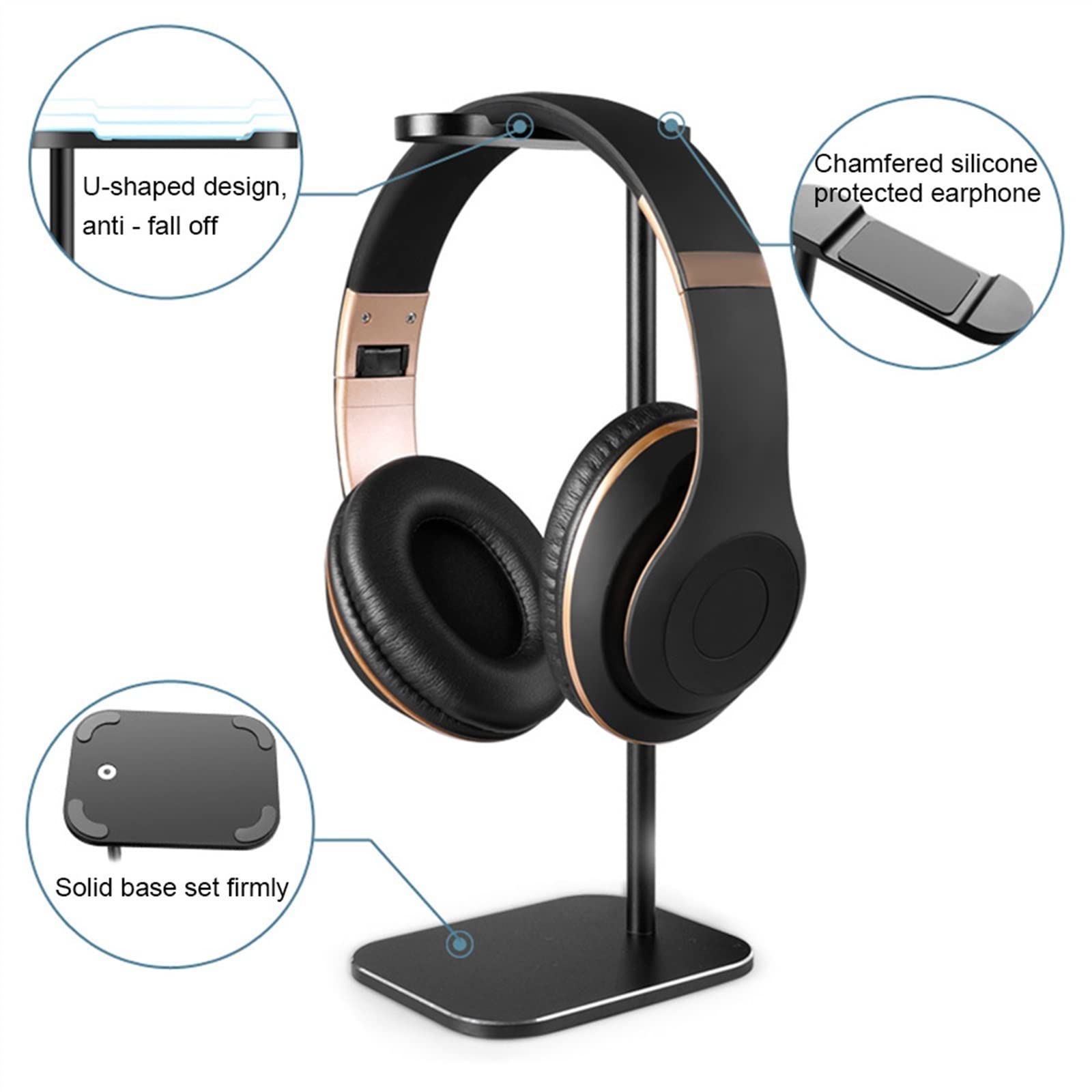 Supporto antiscivolo for auricolari, supporto for accessori(Lvory)