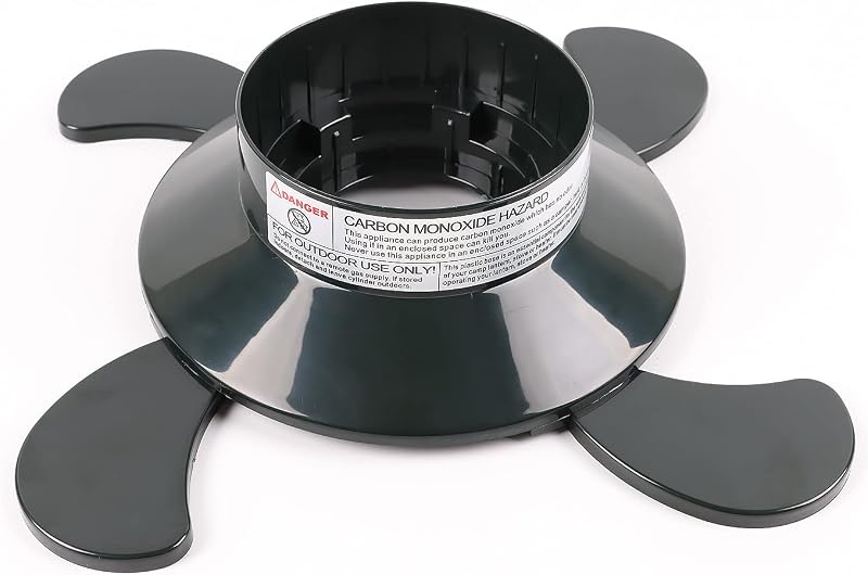 Propane Cylinder Base Foldable 16oz/1lb Propane Fuel Canister Stabilizer Stand Gas Tank Bottle Fixed Support | Anti-Slip Base, Foldable Design, for Camping BBQ Hiking Tailgating RV, Universal Fit 16oz/1lb