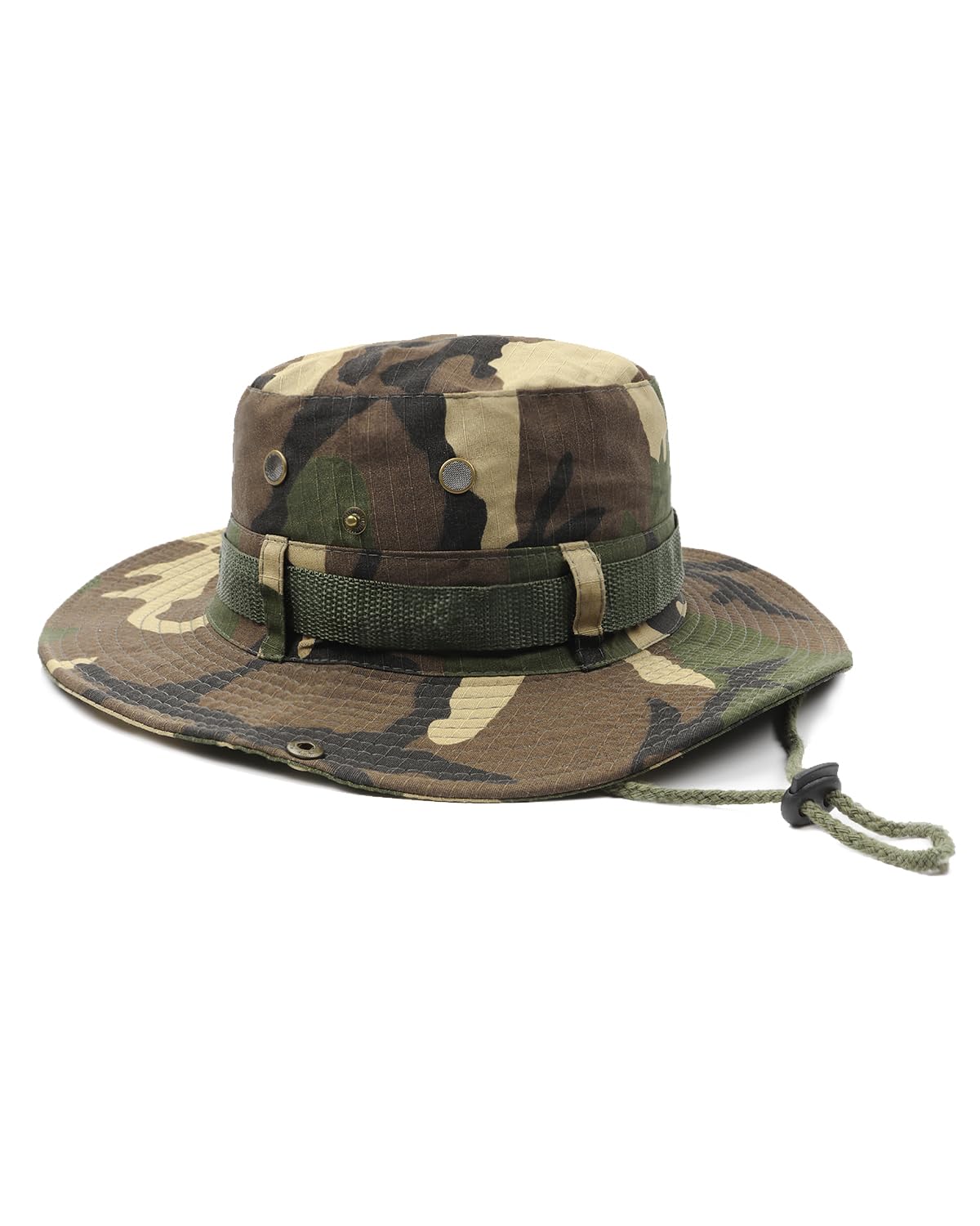 Feng Shui， Chapeaux de Soleil Boonie UV XXL, Chapeau Tactique Militaire pour Grosses têtes, Grands Chapeaux de Chasse Safari Bush Jungle pour randonnée Camping