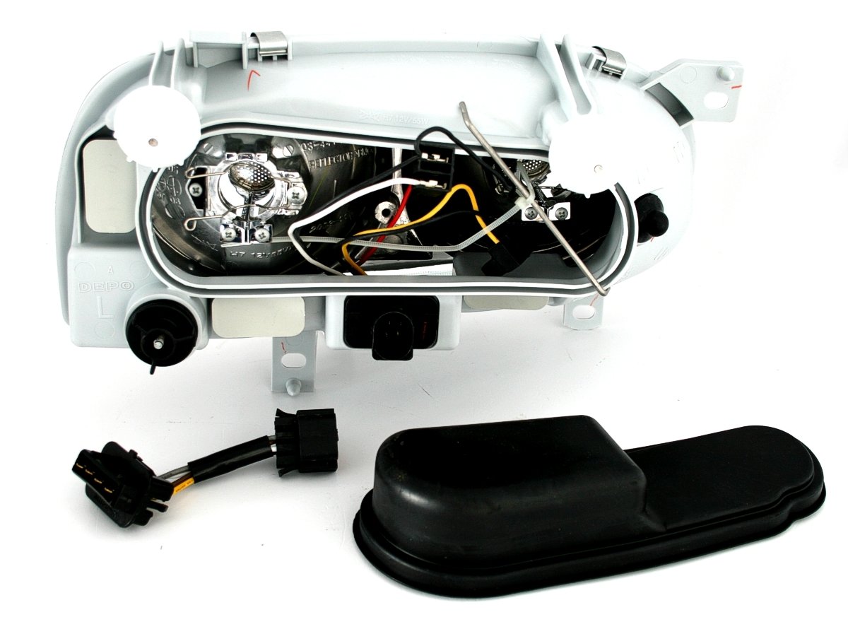 AD Tuning GmbH & Co. KG DEPO Faro Set Vetro Trasparente Cromato