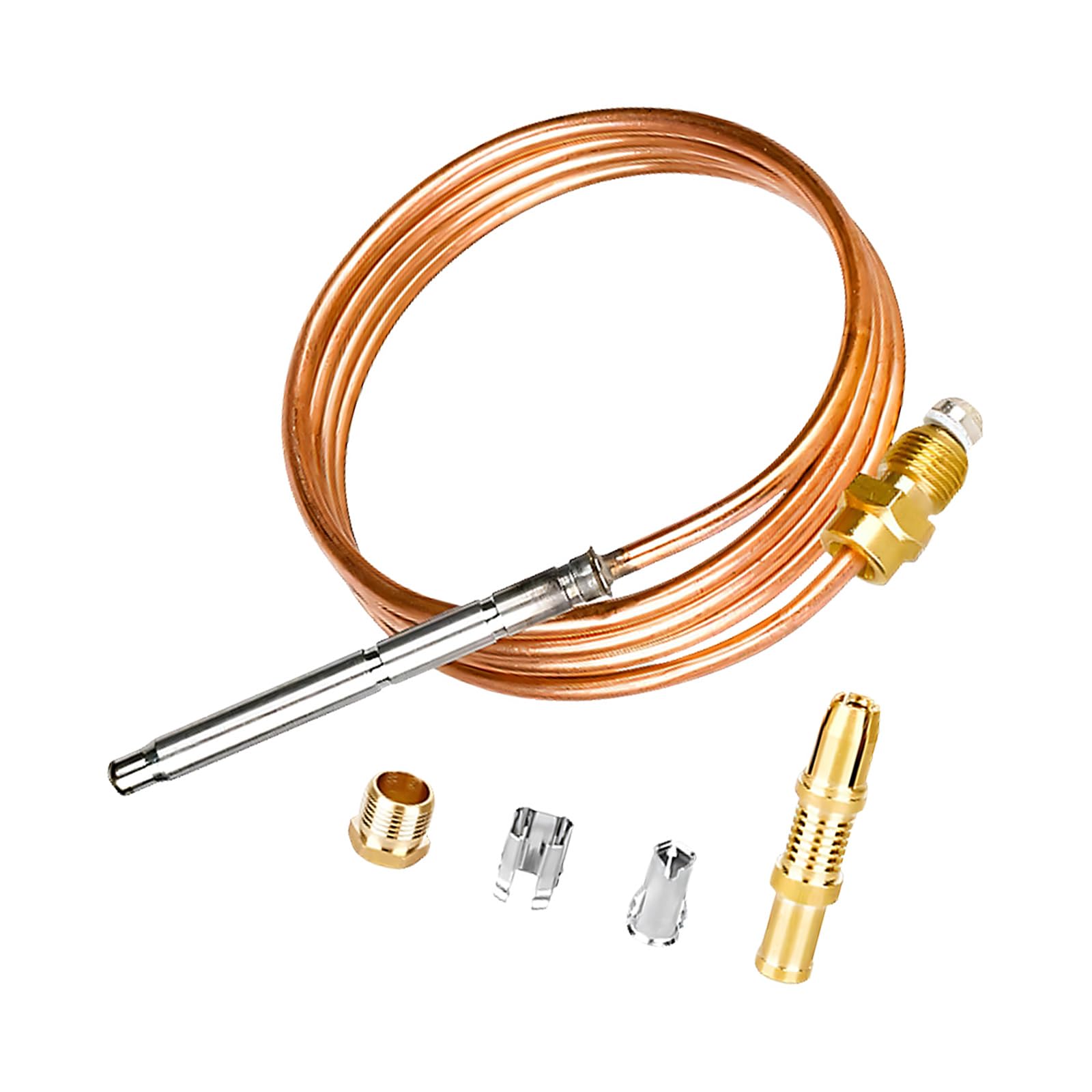 Replacement Water Heater Thermocouple for Furnaces Boilers Thermostat Control Thermocouple 36inch with Accessories Accessories