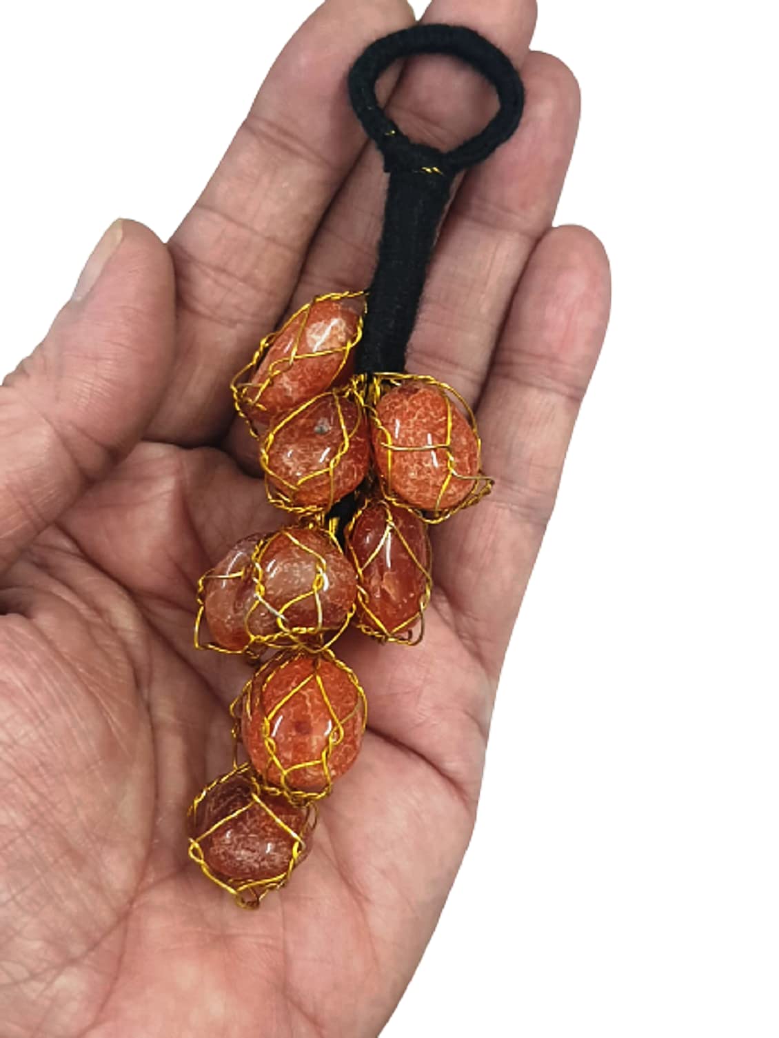 numeroastro Red Carnelian Tumble Stones for Car Hanging & Door Hanging for Chakra & Crystal Healing (1 Pc) (B0BBSD62RY) Amazon Price History, Amazon Price Tracker