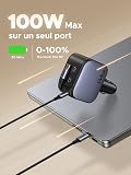 UGREEN Nexode 145W 4 en 1 Chargeur Allume Cigare USB C Rétractable 100W - 3
