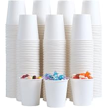 Lamosi 300 Pack 5 oz Paper Cups, Disposable Bathroom Cups, 5oz Paper | Small Mouthwash Cup, Paper Espresso Cups, Mini Paper Cups for Travel, Party, Picnics, Home