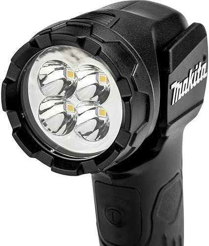 Miniatura 3 de Makita DML815B 18V LXT L.E.D. linterna inalámbrica de iones de litio, solo linterna, negro