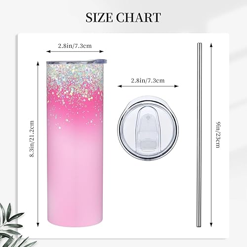 Miniatura 2 de Vaso personalizado con tapa de nombres de fotos y pajilla, vasos delgados personalizados para mujeres y hombres, regalos de cumpleaños para el día