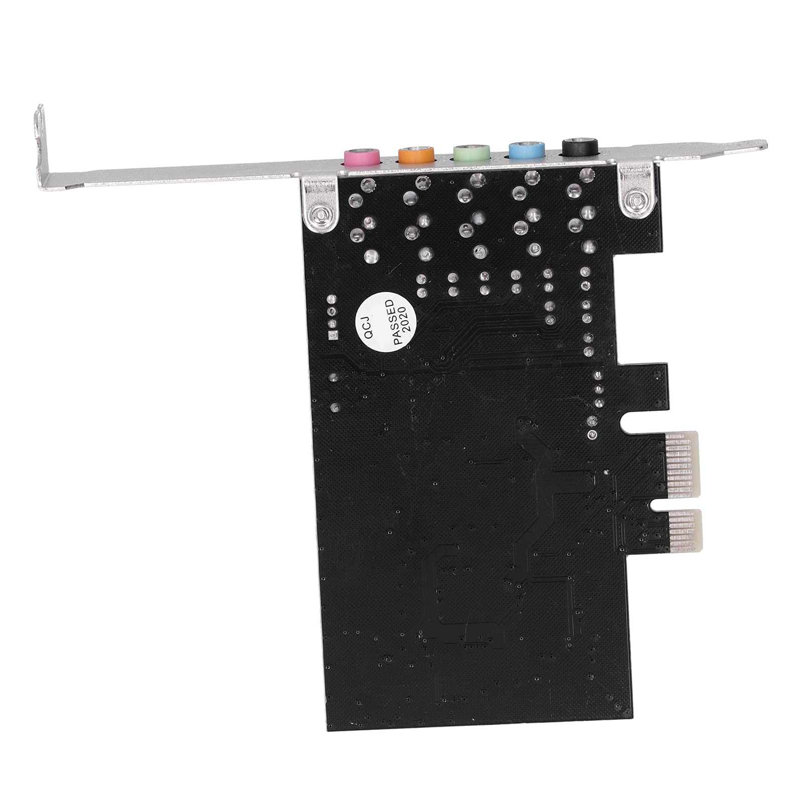 Scheda Audio 5.1 Full-duplex, Scheda Audio Interna 5.1 con Funzione di Cancellazione del Bilanciamento del Rumore e Frequenza di Campionamento Audio a 24 Bit, per PC