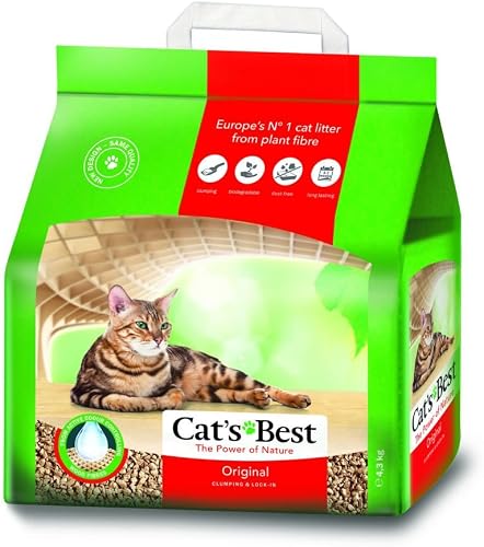 Ajm Pet - Cats Best Original Clumping Litter - 4.3kg
