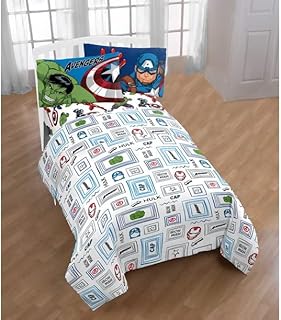 Marvel Avengers Twin 3 Piece Sheet Set