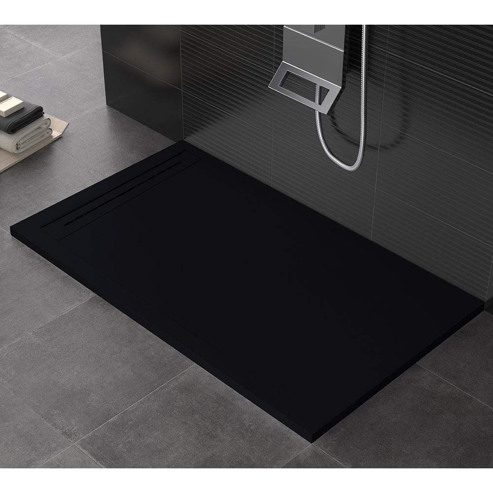 Piatto Doccia 70x90 cm in Pietra Maier Oasis Nero