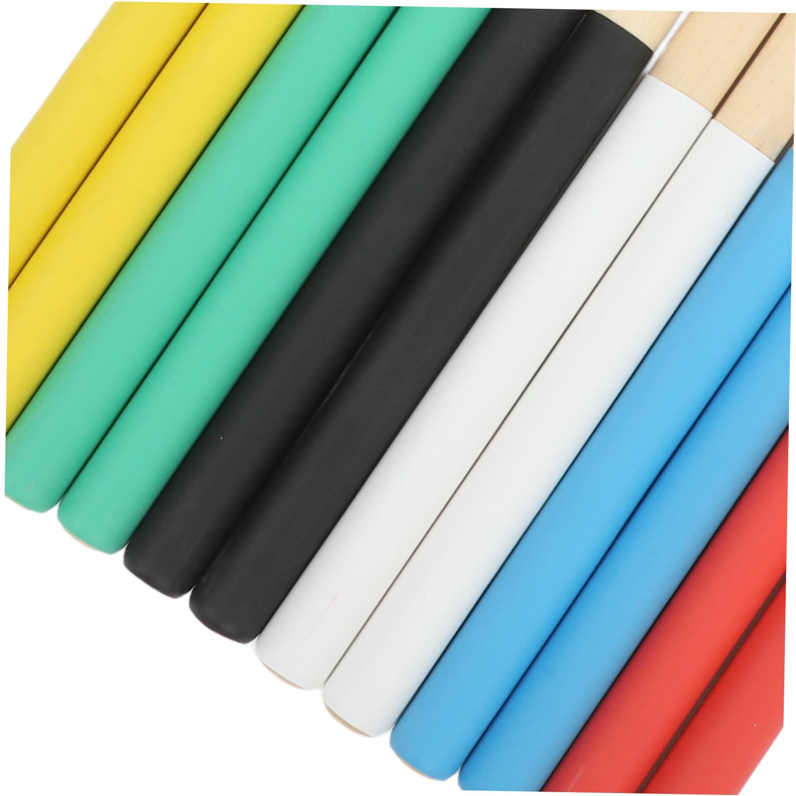de Baguettes de Batterie et Prise Confortable en Érable Surface Antidérapante Lot de 6 Paires Adaptées aux Concerts Élèves Débutants