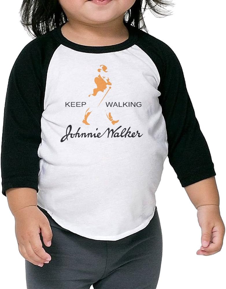 Johnnie Walker Keep Walking Designed Baby 3/4 T Shirt