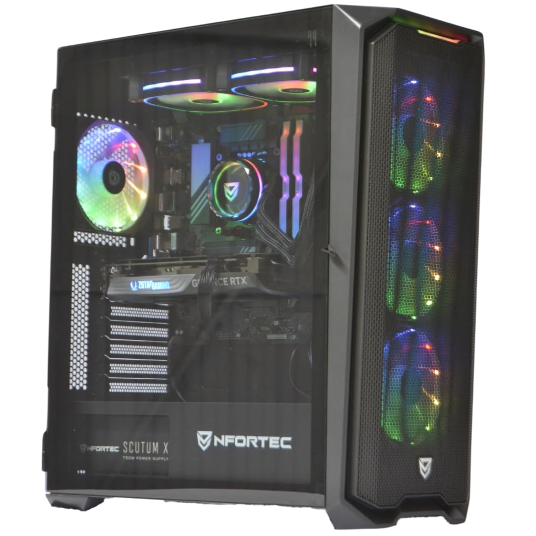 TrendingPC PC Gaming AMD Ryzen 7 7700 8x5,3ghz • NVIDIA RTX 5060ti 16gb • 32gb RAM DDR5 6000mhz RGB • WiFi 6 y Bluetooth 5.2 • SSD m.2 1tb • Refrigeración Líquida 240mm • Windows 11 Pro • PC Gamer