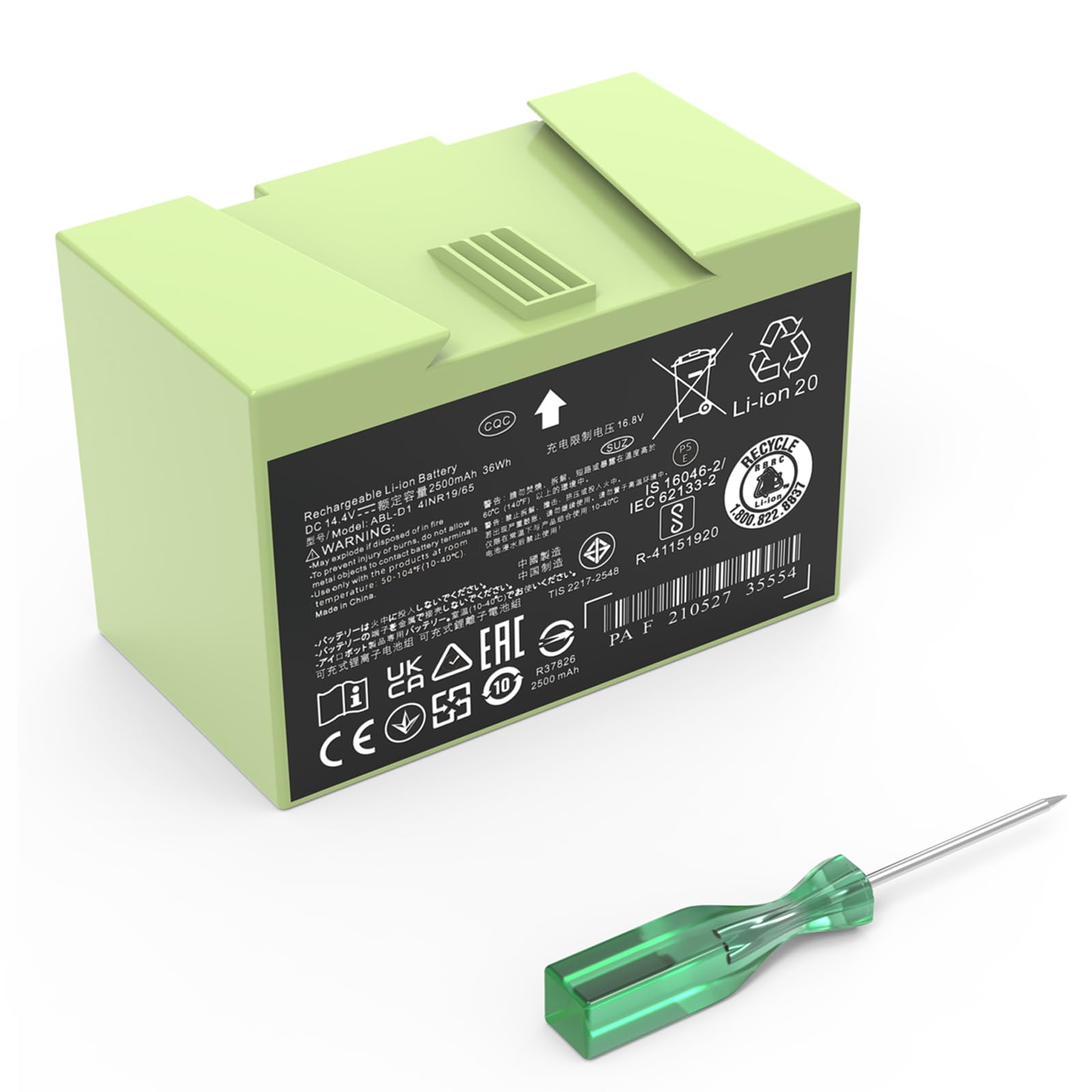 Amazon.com: JGTM for iRobot Roomba e & i Series ABL-D1 Battery