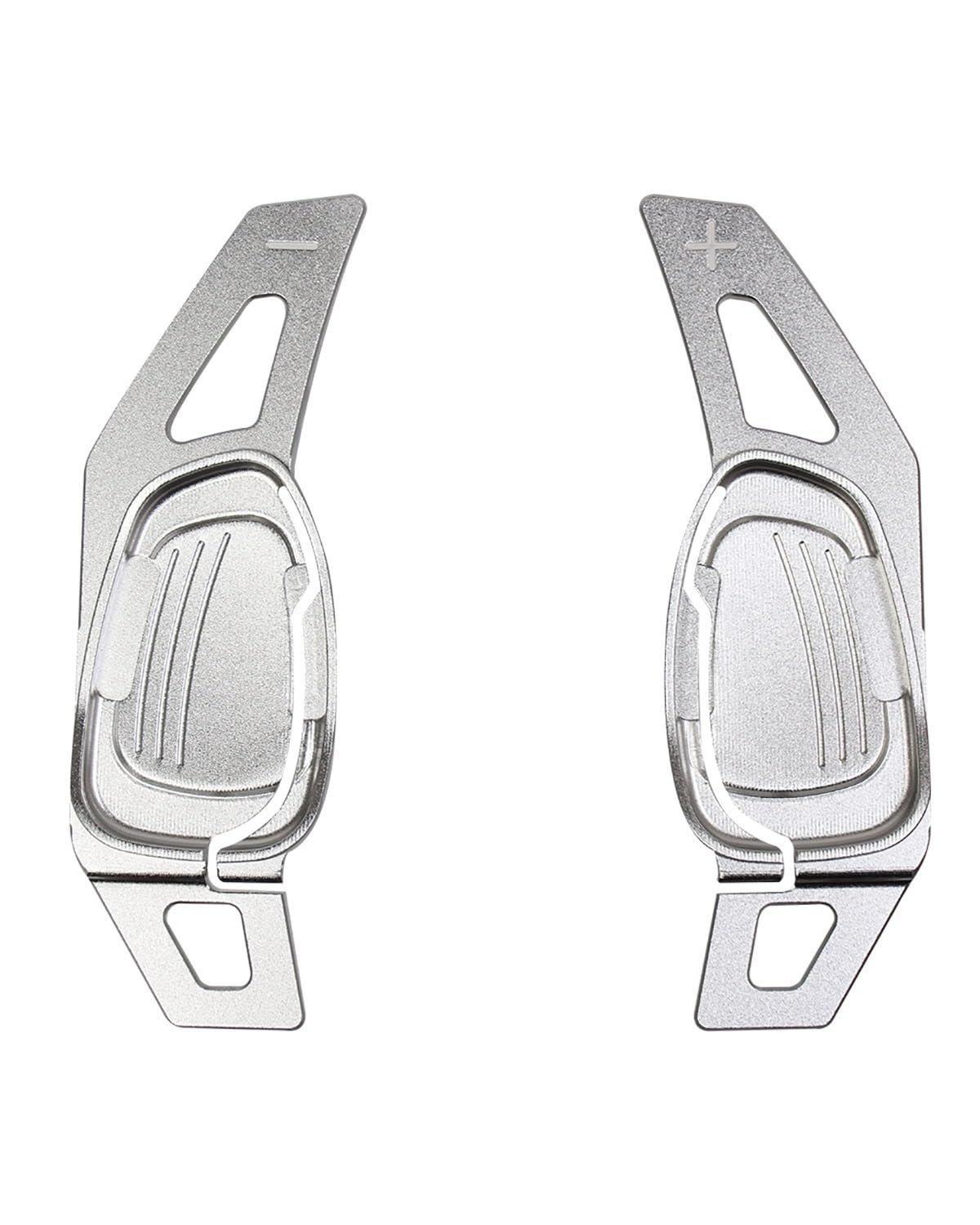 X Psblty Silver Car Shift Paddle For A5 S3 S5 S6 Sq5 Rs3 Rs6 Rs7 Car Steering Wheel Shift Paddle Gear Extention Shifter Paddles Auto Steering Wheel Shifter Paddles(Silver)