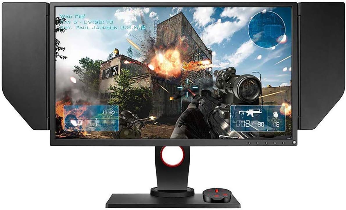 BenQ Zowie XL2536 24.5 inch 144Hz Gaming Monitor | 1080p 1ms | Dynamic Accuracy & Black Equalizer for Competitive Edge | S-Switch for Custom Display Profiles | Shield