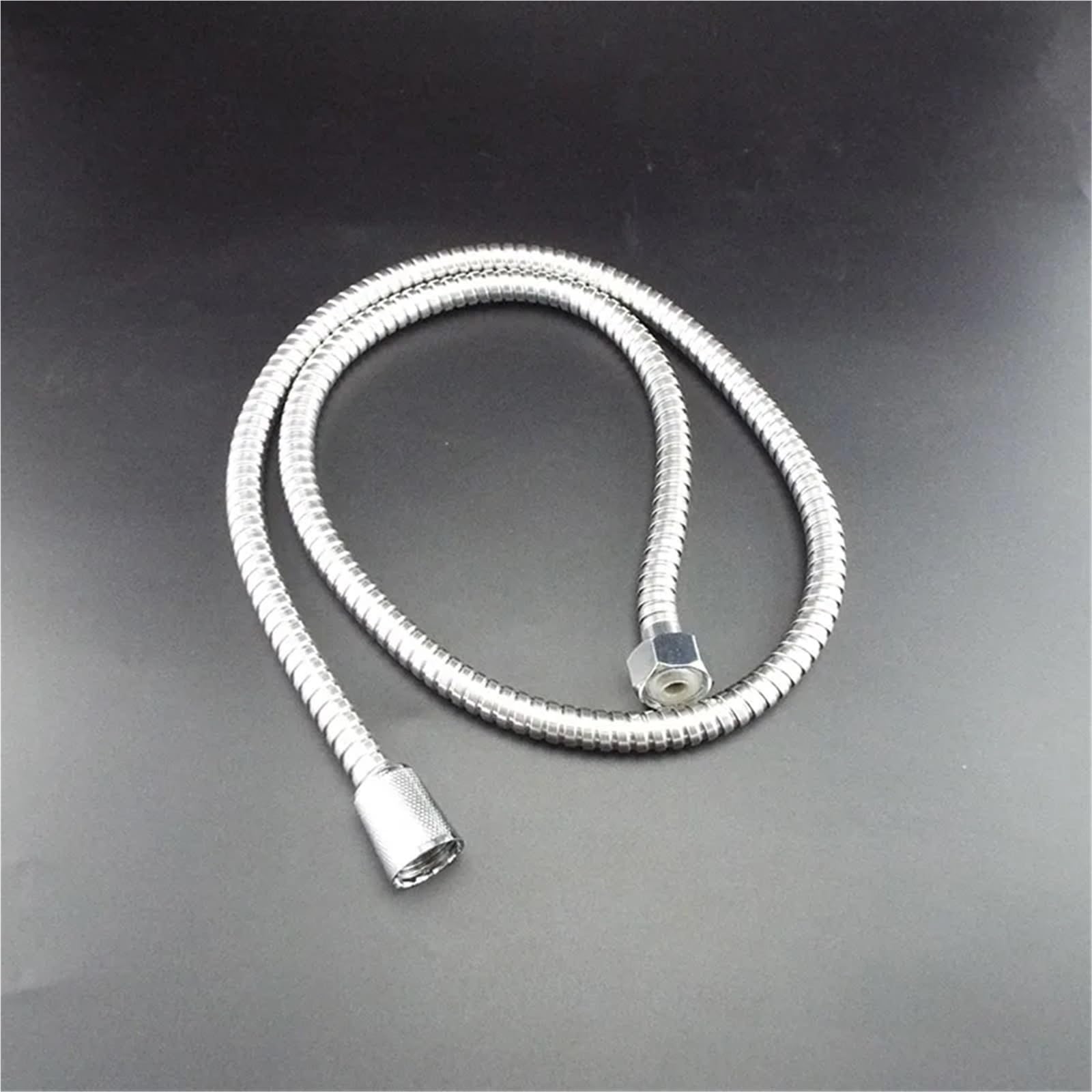 Manguera de ducha flexible de acero inoxidable extensible de 1,5 m para el hogar, baño, tubo de ducha de alta presión y flexible de fácil instalación