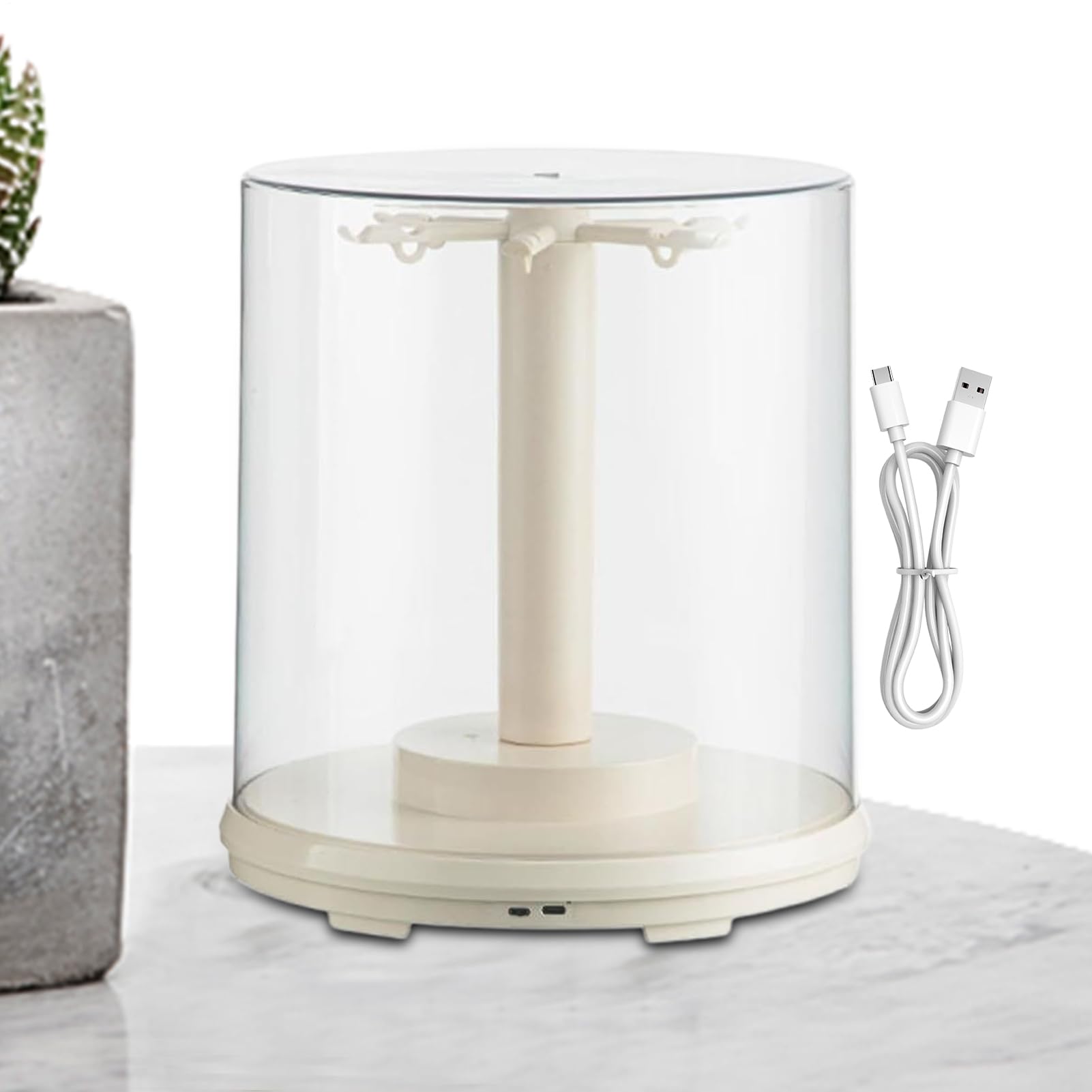 Sammelfiguren Vitrine Stapelbare Figuren Vitrine | Puppen Präsentationsregal für Schlafzimmer, Nachttisch, Mädchen, Jugendliche, Sammler