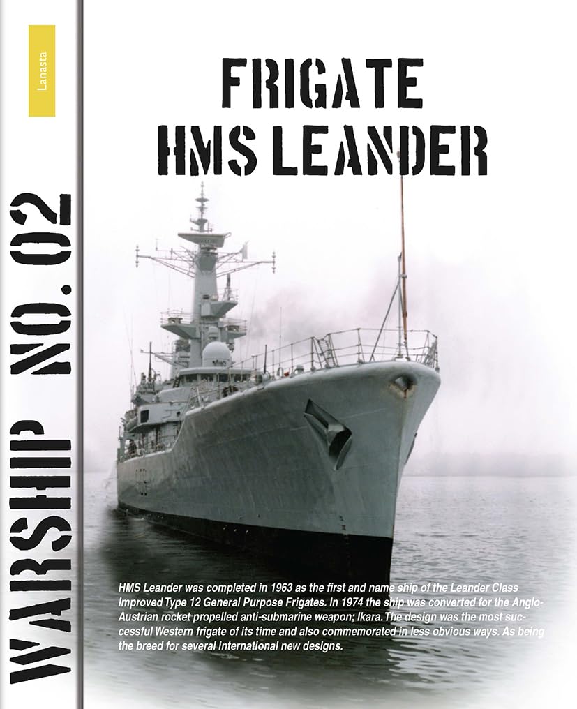Frigate HMS Leander Lanasta  Warship