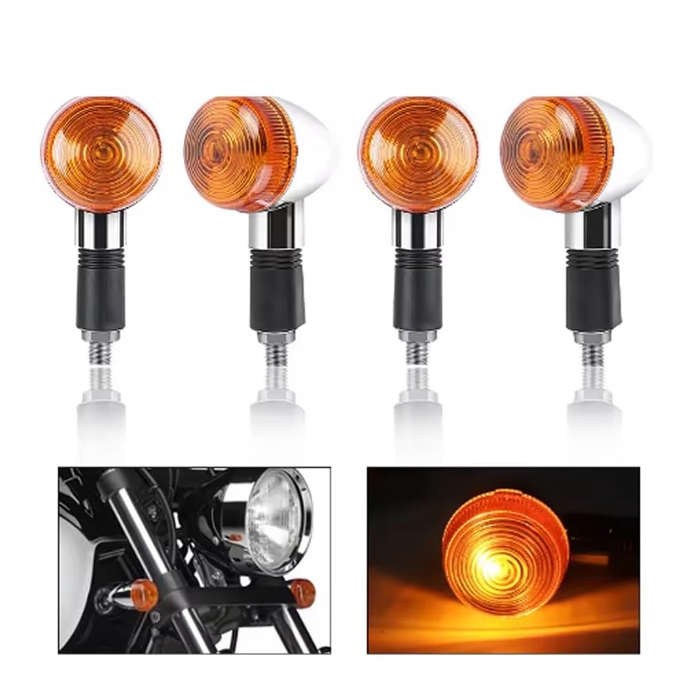LED Intermitentes Luz De Señal Giro Para Motocicleta Universal