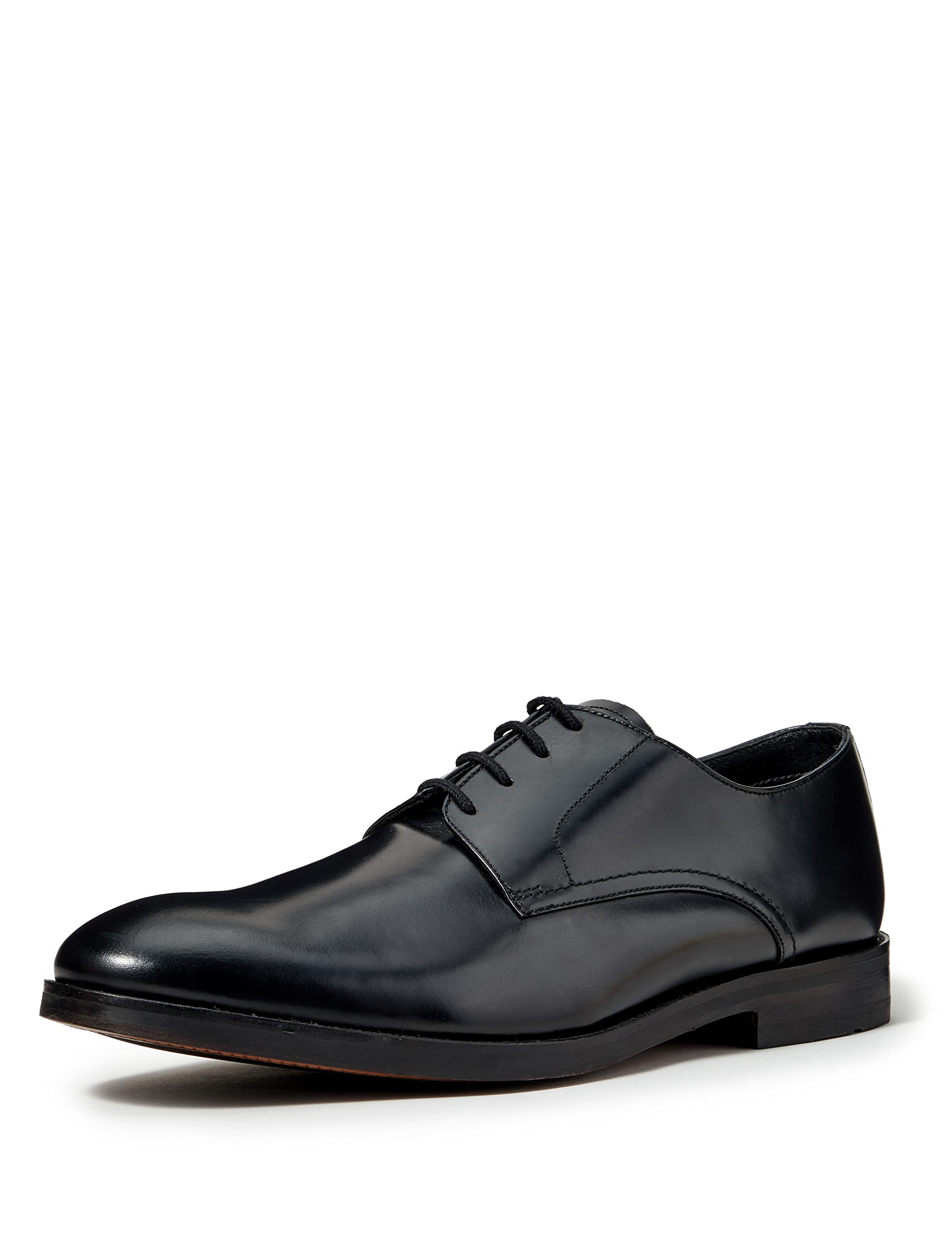 ClarksMen's Black Leather Formal Shoes - 6 UK (39.5 EU) (26143580)