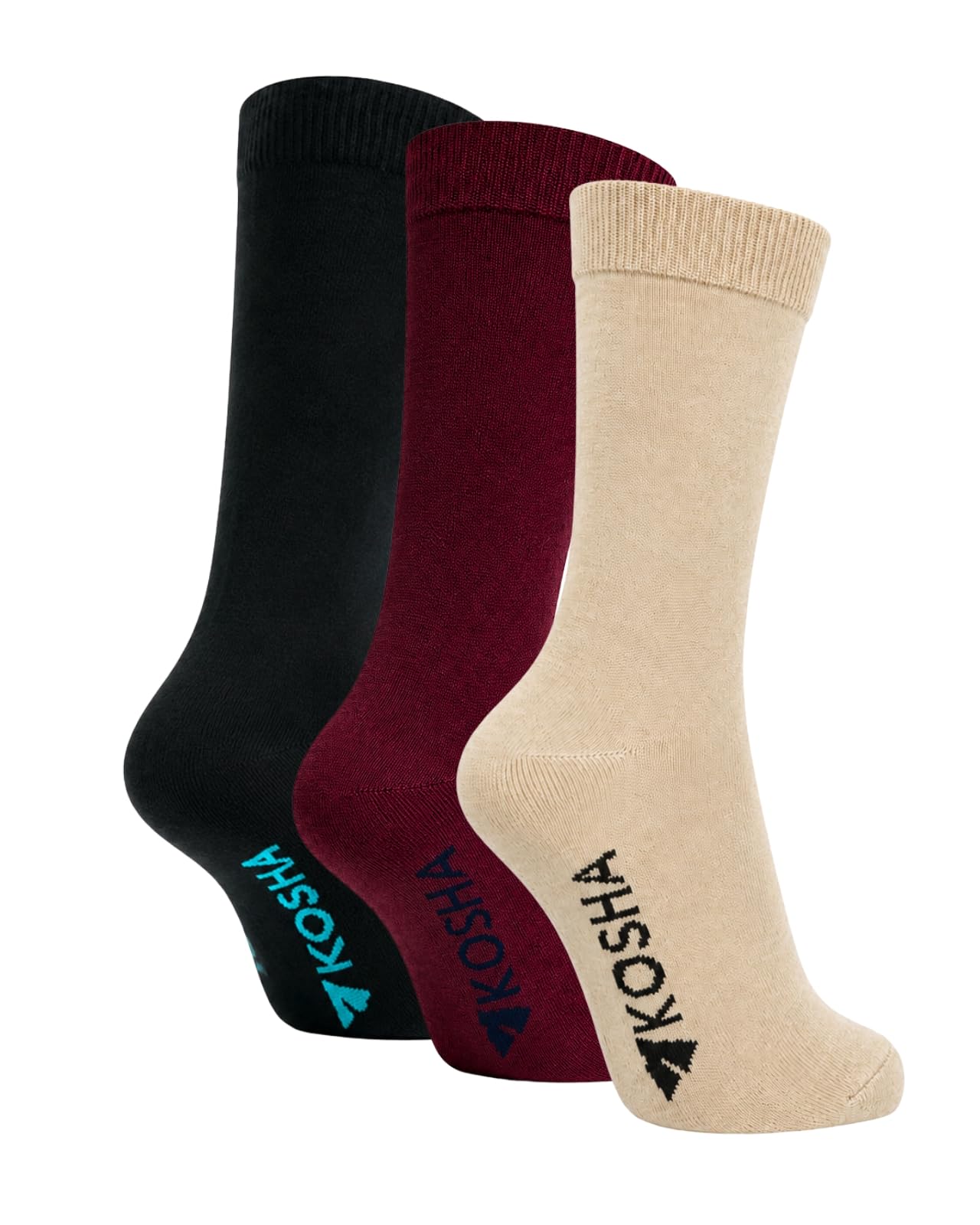 Women's Classic Merino Wool Socks for -20°C to 5°C | Pack Of 3 | Luxurious Warmth, Moisture-Wicking | Versatile Use & Engineered for Sub-Zero Temperatures-image-15