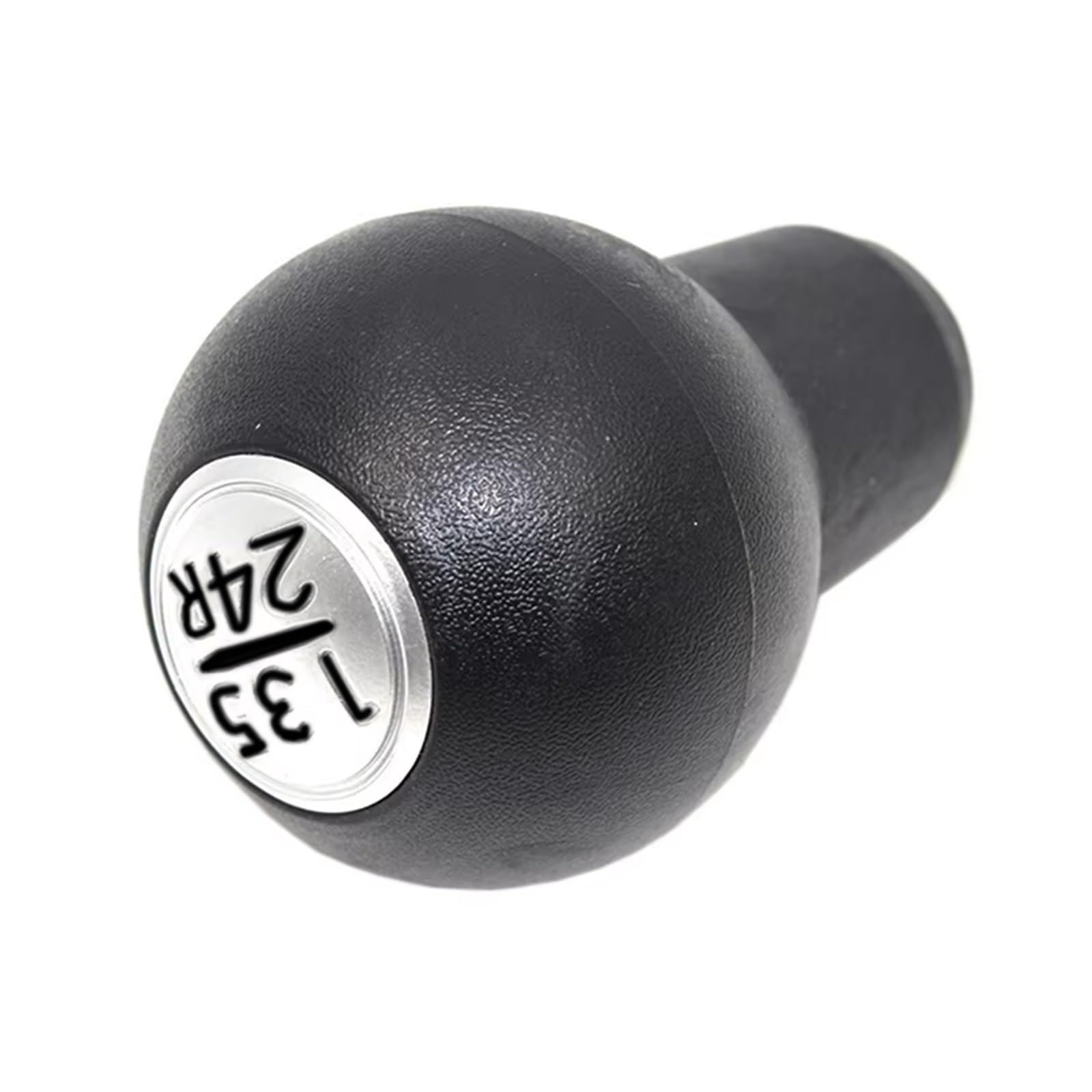 Wylwsha Knob Silver Black Shift Gear Knob Cover For Hyundai For Elantra For Avante Xd 2000 2002 2003 5 Speed Gear Stick Shift Knob Pu Leather Cover Gaiter(Knob Silver Black)