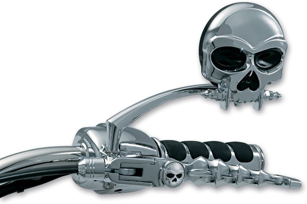 Kuryakyn 1047 Motorcycle Handlebar Accessory: Zombie Clutch and Brake Trigger Levers for 1996-2017 Harley-Davidson Motorcycles with Cable Clutch, Chrome, 1 Pair