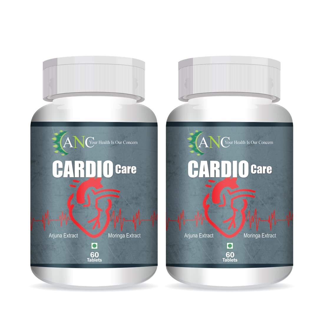 ANC Cardio Care Arjuna Extract & Moringa Extract for Heart Health & Cholesterol Control 60 Tablets for Men & Women (Pack of 2) (B0BYNRY12L) Amazon Price History, Amazon Price Tracker