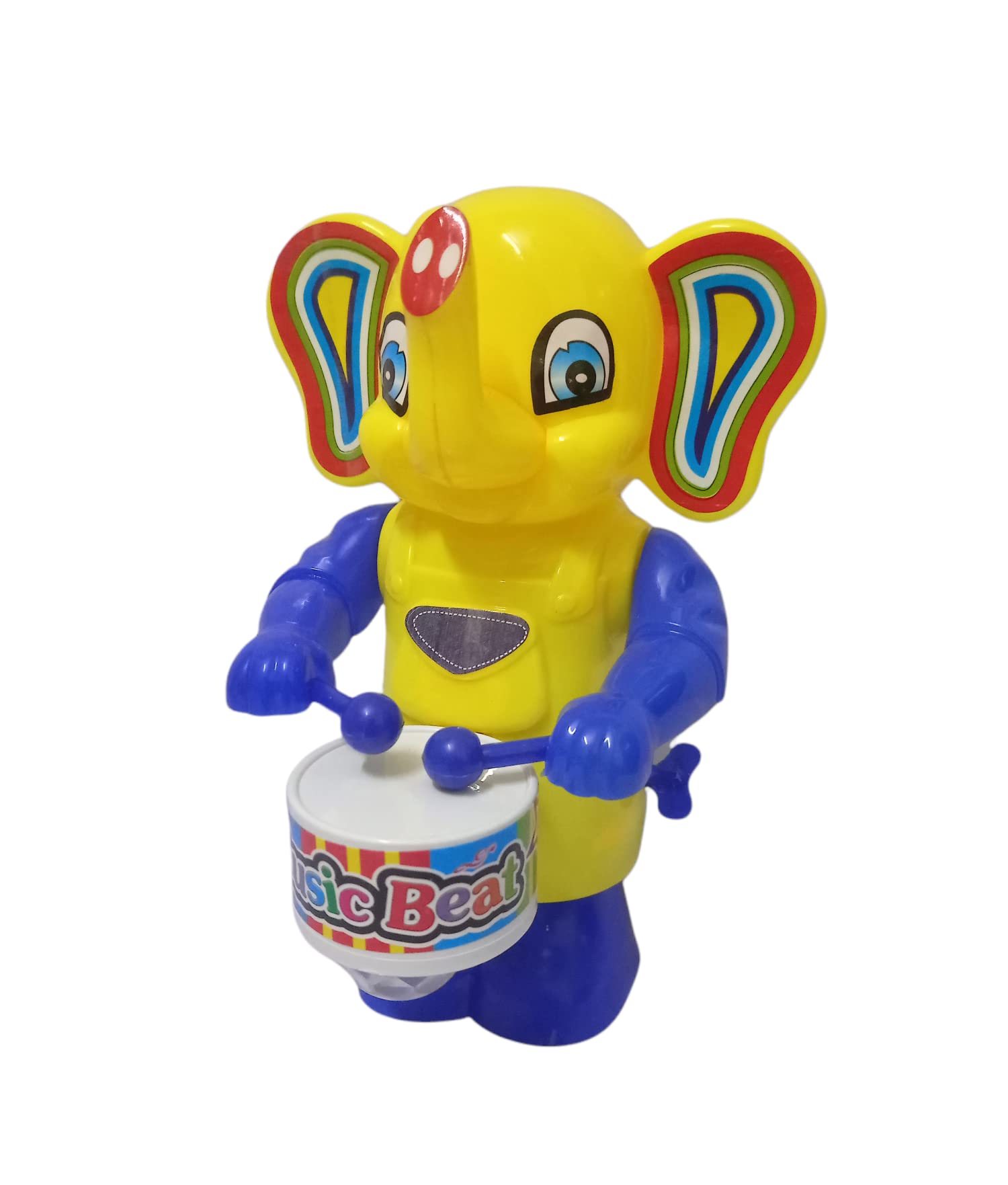 RISHI QUALITY Key-Operated Cute Bear Drummer Toy with Dancing Action for Toddler Kids. Birthday Gift, Birthday Return Gift. Moving Wheels. (B0B9P46T6S) Amazon Price History, Amazon Price Tracker