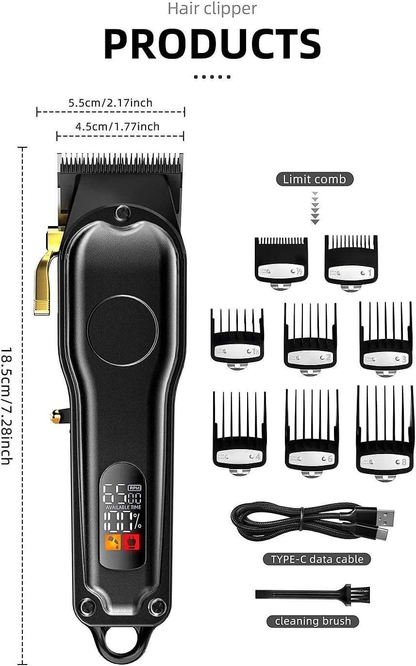 Electric Hair R Rs for Men Professional with Powder Blade Durable Sharp Cutting Tool Salon Styling