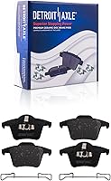 Vista 84 de Detroit Axle - Pastillas de freno delanteras para Nissan Pathfinder Frontier D21 720 Pickup Subaru SVX Pastillas de freno de cerámica con reemplazo