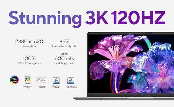 ASUS Vivobook S15 15.6" Copilot+ PC Laptop - Snapdragon X Elite AI Processor - 1TB SSD - 16GB LPDDR5X RAM - Windows 11 Home - Silver- S5507QA-SB91-CB by Asus - Image 2