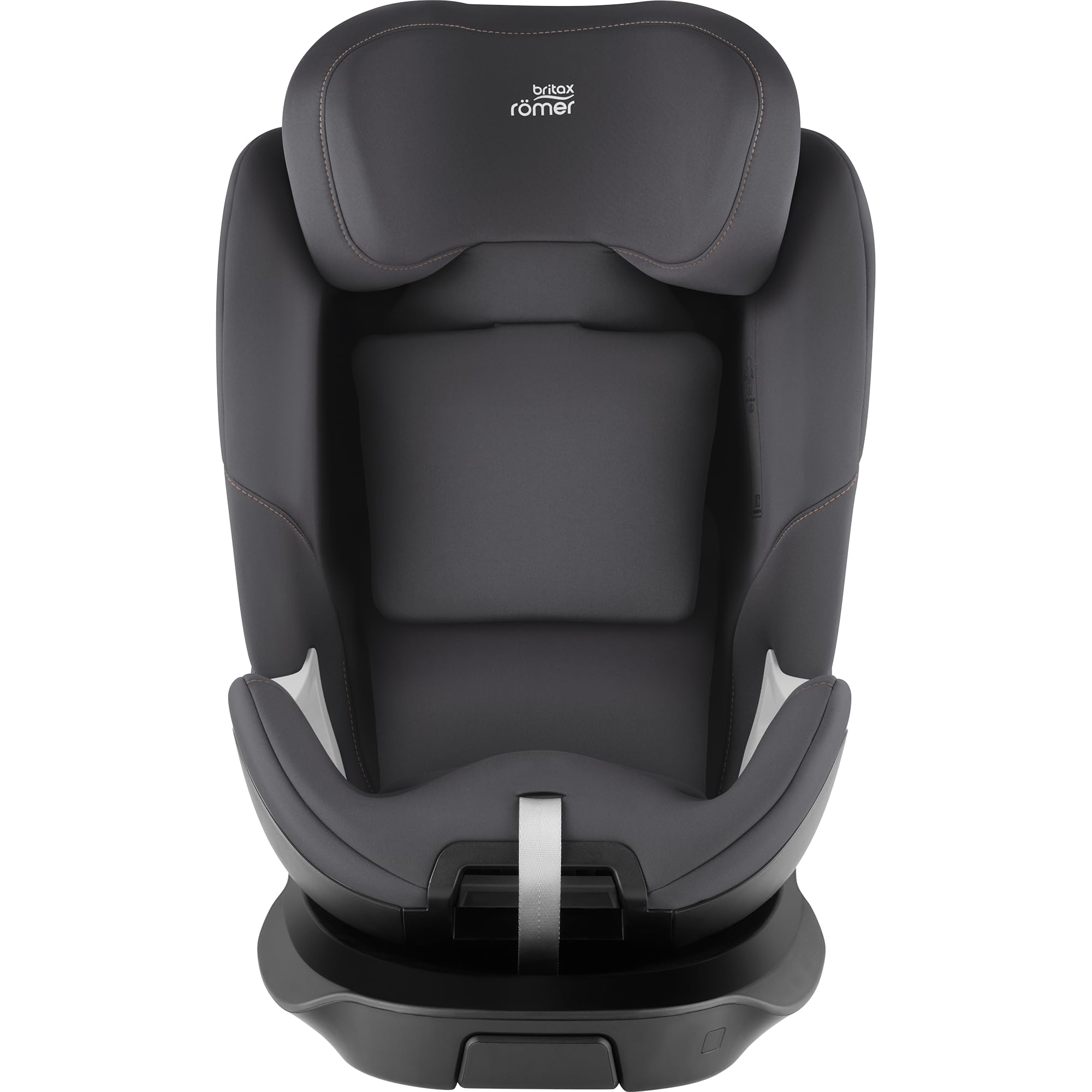 Seggiolino auto Britax Römer RIDER, per bambini da 40 a 125 cm (i-Size) con ISOFIX e gamba di supporto, nascita - 7 anni, Midnight Grey