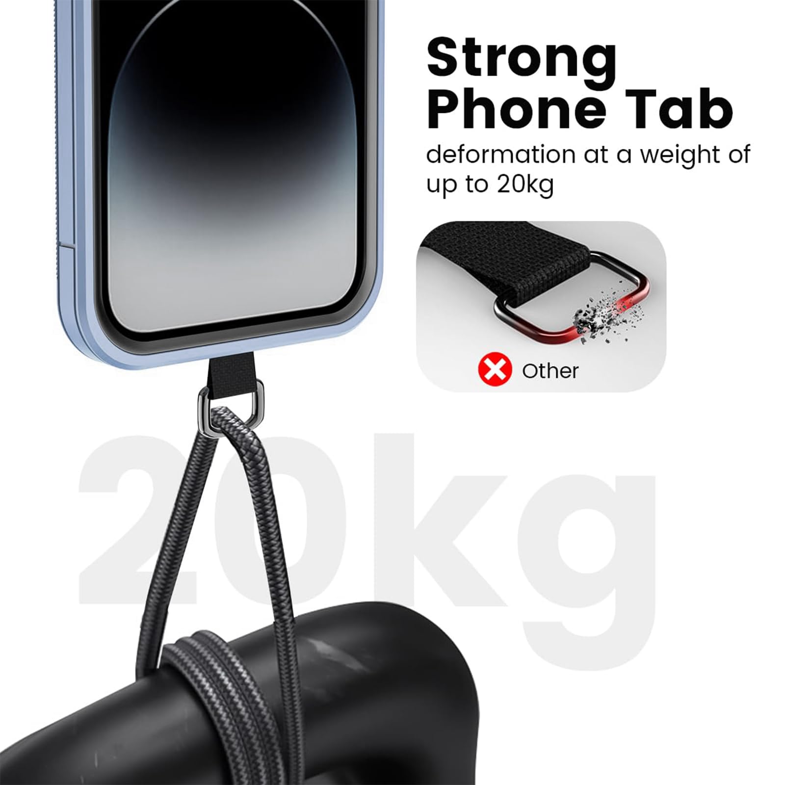 Accessoire Mobile Mains Libres Bandoulière NATOSU Pour Téléphone - 2 Coussinets En Cuir - Réglable, Compatible Smartphones Libérer Les Mains Outdoor Accessoire Mobile Mains Libres Bandoulière NATOSU Pour Téléphone - 2 Coussinets En Cuir - Réglable, Compatible Smartphones Libérer Les Mains Outdoor
