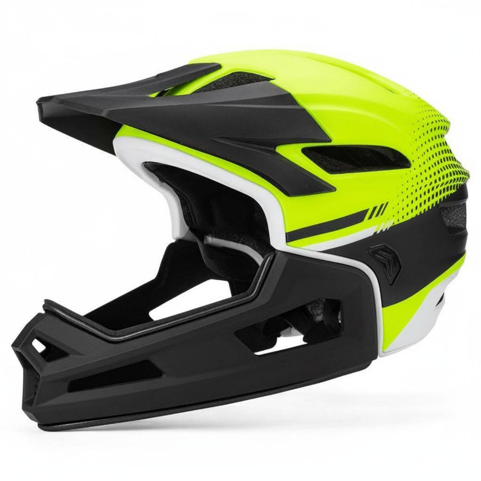 Casco para Ciclismo con Protector Facial Desmontable Modular Ventilación Forro Transpirable Sugerido para Deportes al Aire Libre y Rutas de Montaña