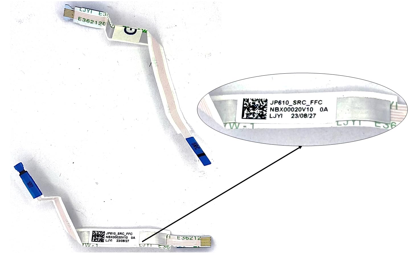 5C11H81476 New Smart Card Reader JP610 SRC FFC Cable NBX00020V10 for ThinkPad P16 Gen1 21D6 21D7 P16 Gen 2 21FA 21FB Laptop