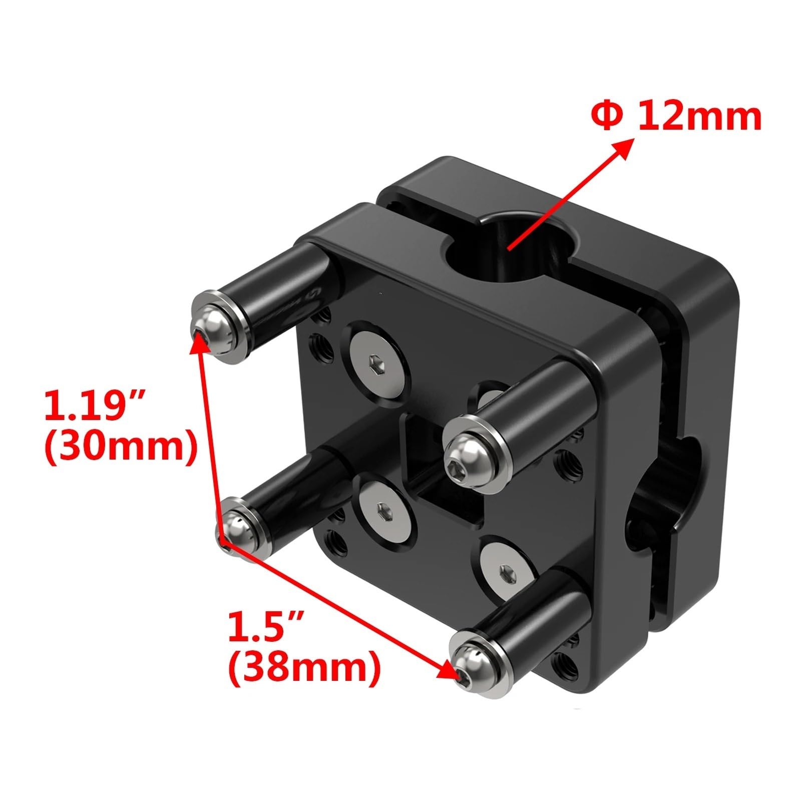 Supporto per navigazione Staffa di supporto per navigazione GPS per moto per Ducati Per DesertX 2022 2023 staffa montaggio modello AMPS mobile per cellulare(GPS Mount Bracket)