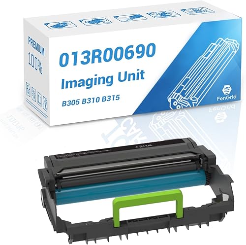 B310 Black Imaging Drum (1 paquete, 42,000 páginas-rendimiento) 013R00690 Tambor (con chip) Funciona con modelos de impresora Xerox B310 B310DNI