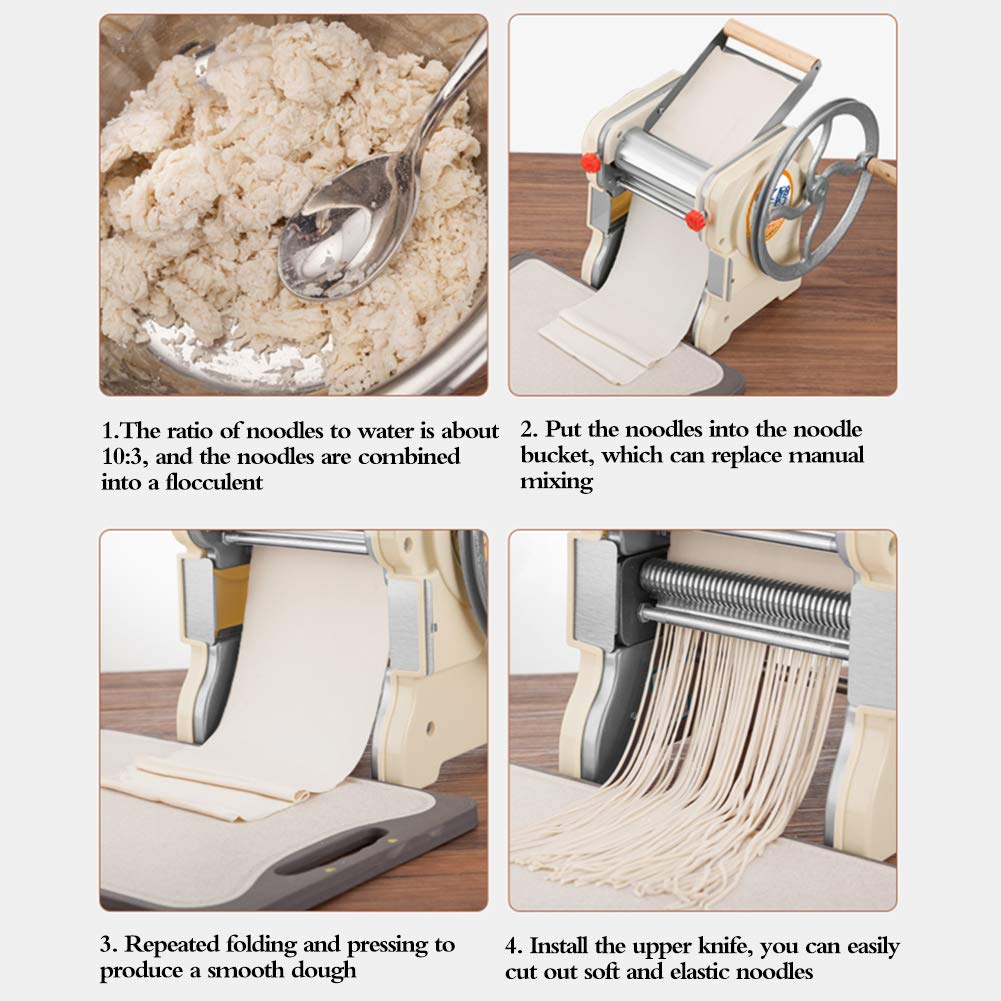 Manual fabricante de los tallarines, fideos Pequeño Hogar de batir la mano de fideos Haciendo manual de familia de la máquina de fideos fabricante de los tallarines de batir,B
