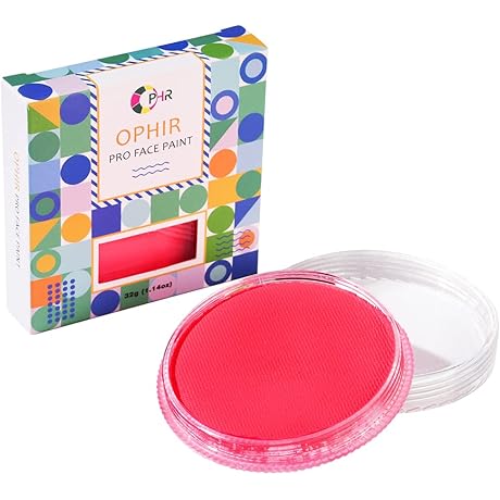 Ophir Pink Face Paint Cosplay Neon Makeup