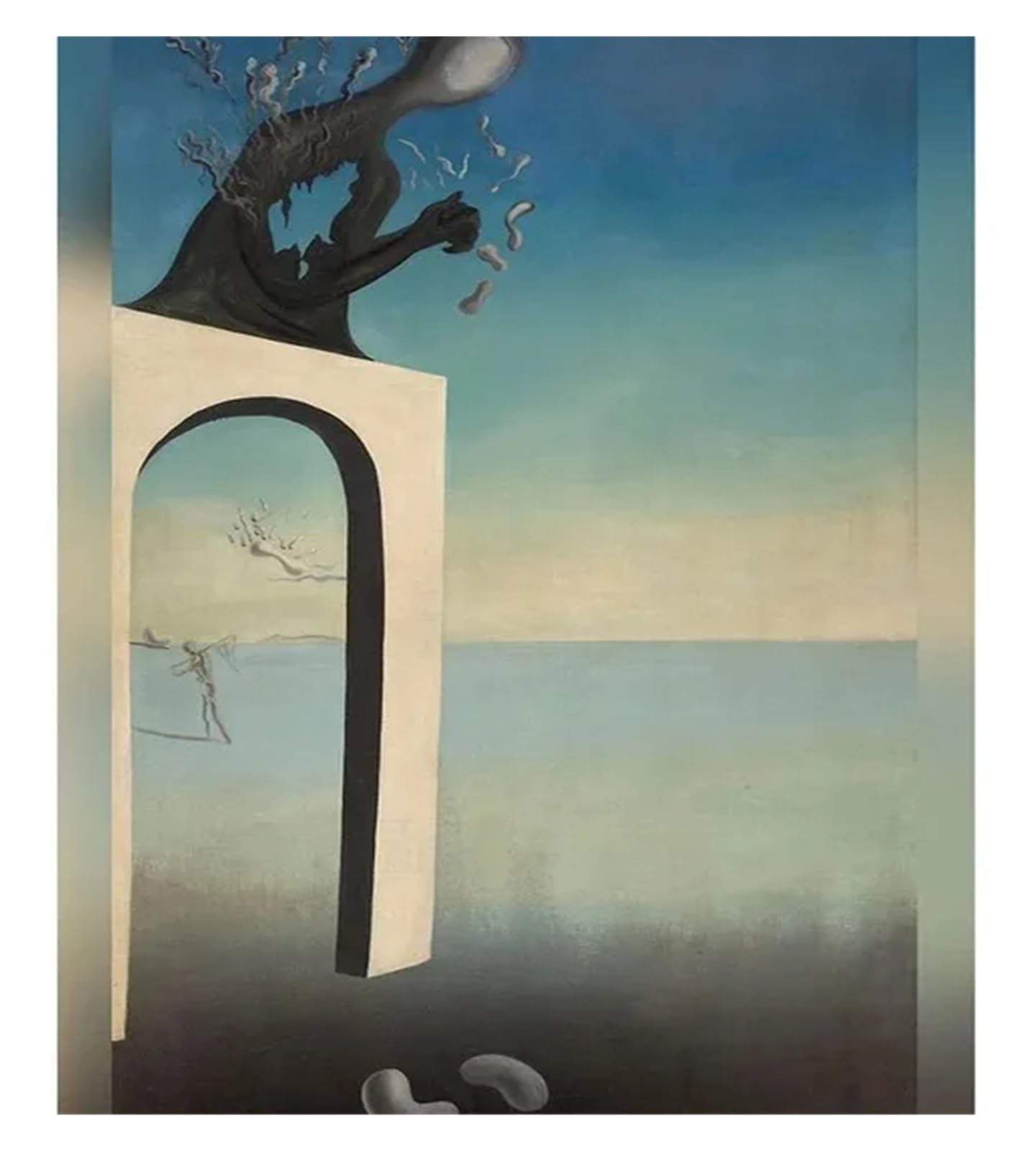 Tableau Salvador Dali pour salon chic : une toile surréaliste de 30x40cm pour sublimer vos murs