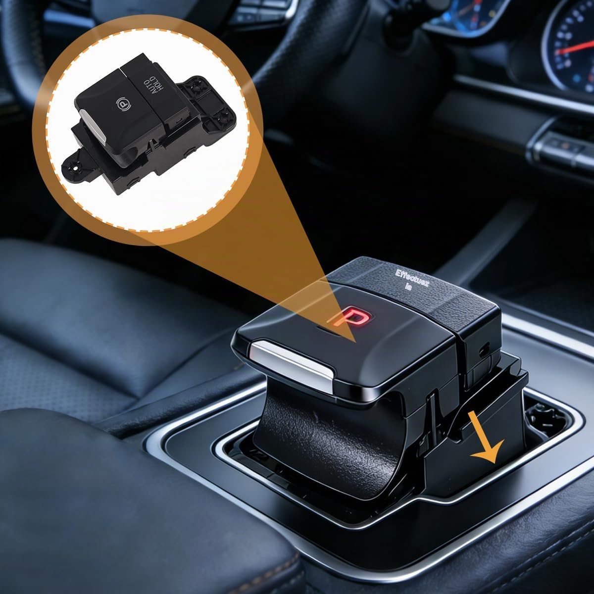 Frein de stationnement électrique pour Hyundai Kona N Line 2018-2022 et Hyundai i30 N Line 2018-2020. Référence : 93310-G3000
