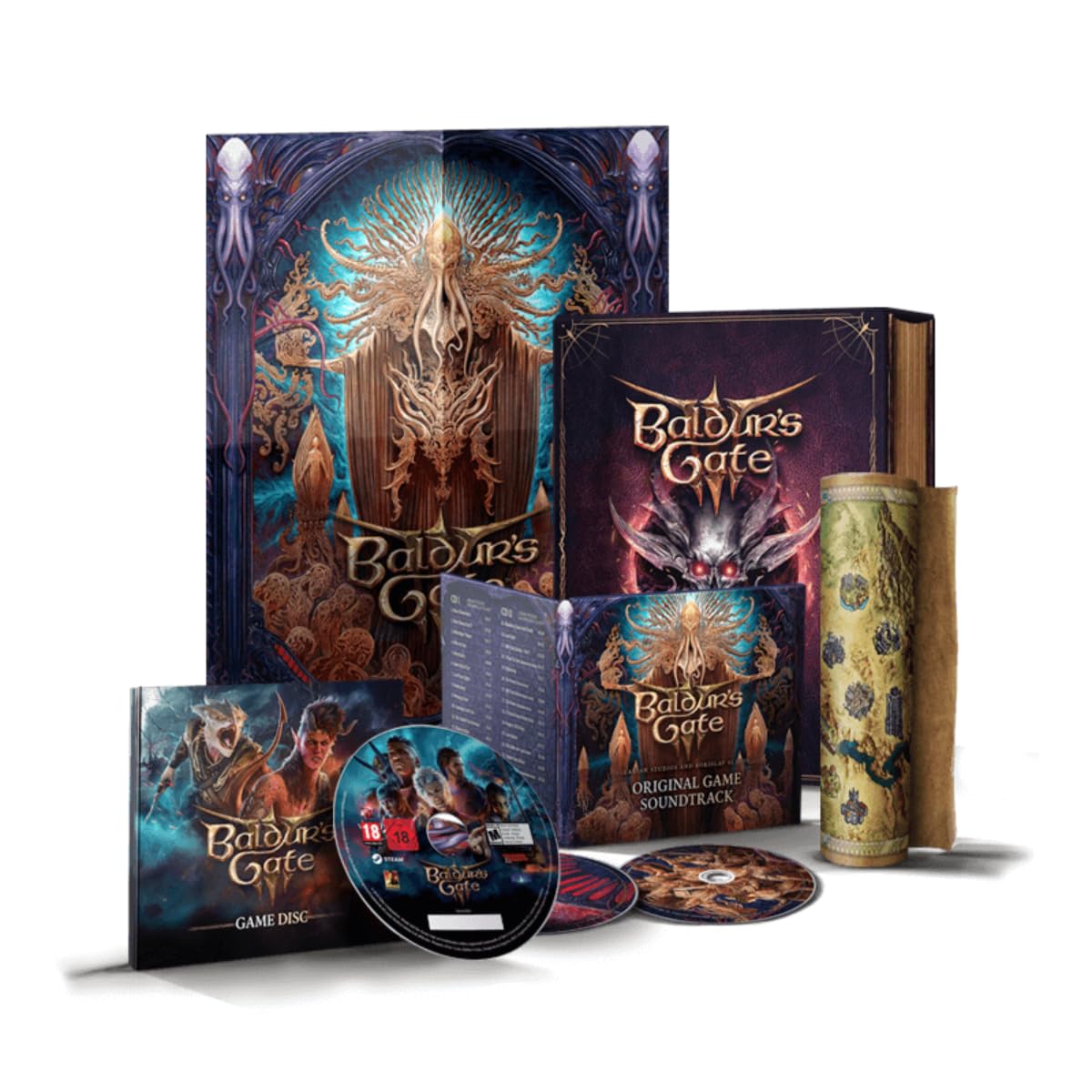 Amazon.com: Baldur's Gate 3 Deluxe Edition PC Video Game, Stickers