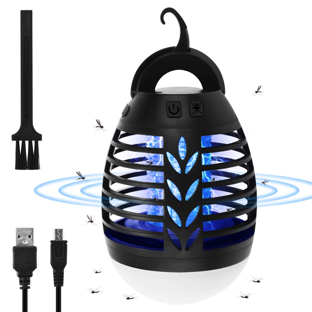 Tiptop Home Lampe Anti Moustique, Electrique Anti Exterieur